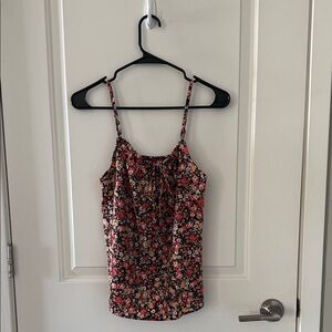 Floral Spaghetti Strap Top